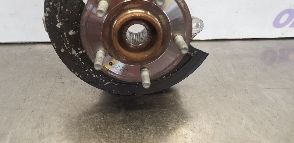 17 DODGE RAM 1500 4X4 SPINDLE KNUCKLE FRONT LEFT DRIVER