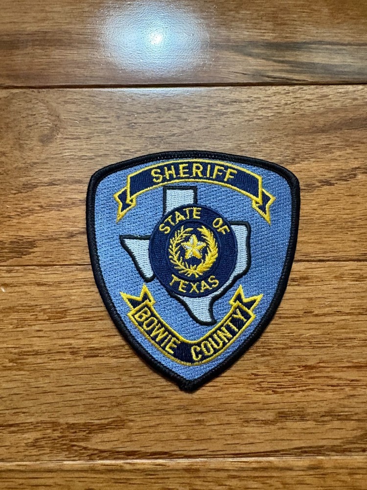 BOWIE COUNTY SHERIFF'S DEPARTMENT, TEXAS, POLICE PATCH - POLICE UNITY TOUR