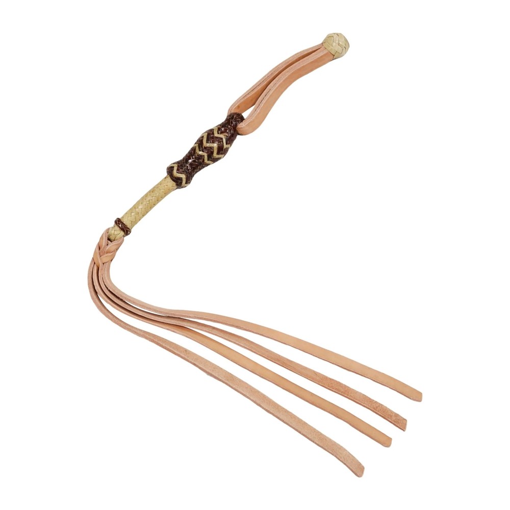 Charro Cuarta Charra Braided Leather Quirt