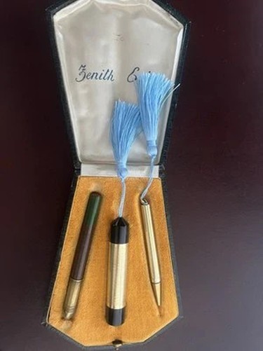 Zenith Extra Mechanical Pencil Set With Vintage Case