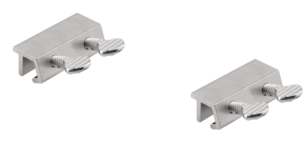 2 pack Aluminum SLIDING DOOR LOCK Security Thumb Patio Lock
