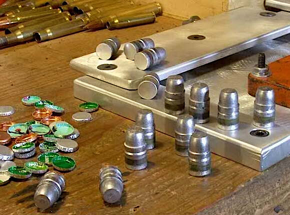 22 cal Patmarlins Checkmaker Gas Check Forming Tool and Die Set