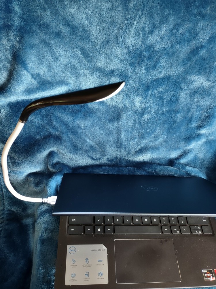 USB LED Flexible Work Light New Black