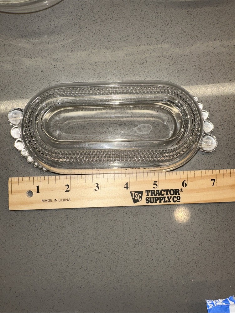 Vintage Duncan & Miller Teardrop Pattern 3 Pc Set