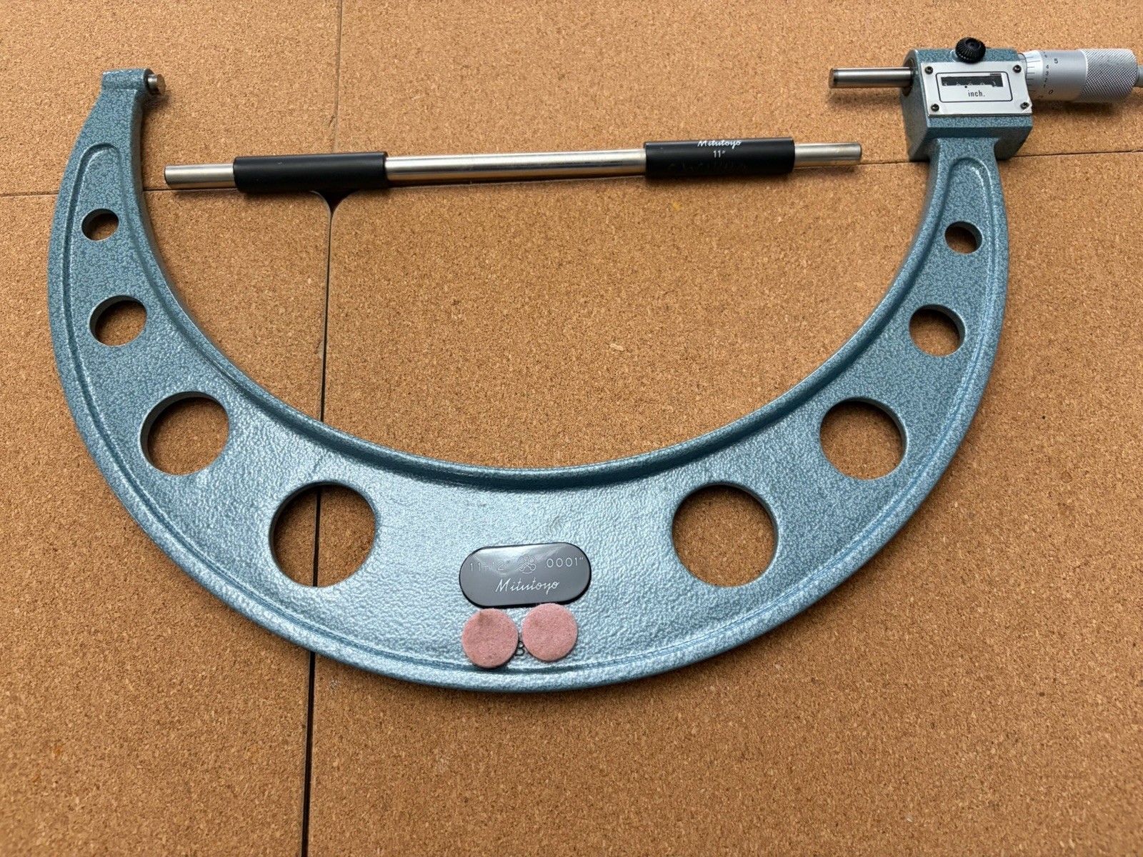 Mitutoyo Mechanical O.D. Micrometer Set 6”-12” Excellent Condition!!!!