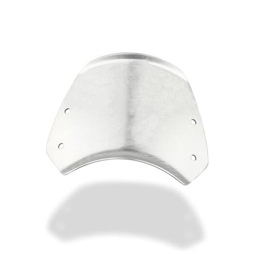 Aluminum Windshield Windscreen Visor Wind Screen Deflector Kit Compatible for