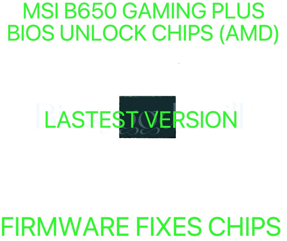 MSI B650 GAMING PLUS, NO PASSWORD FIRMWARE BIOS CHIP LATEST VERSION