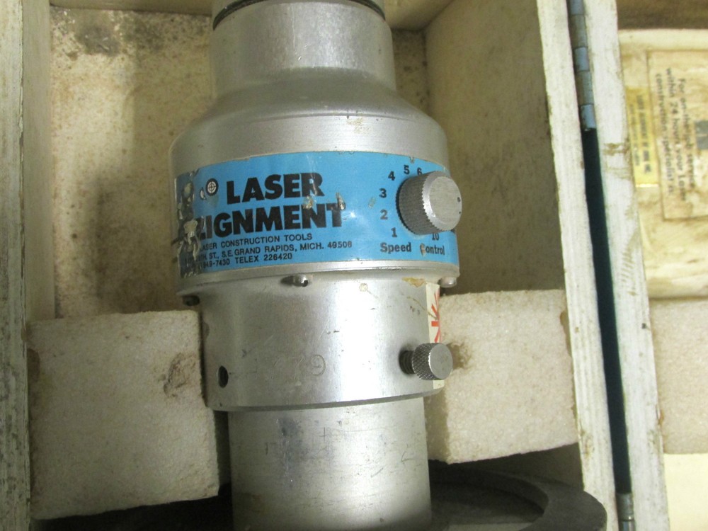 * Laser Alignment w/ Speed Control Model 1779 (Blue Box) ..US-002