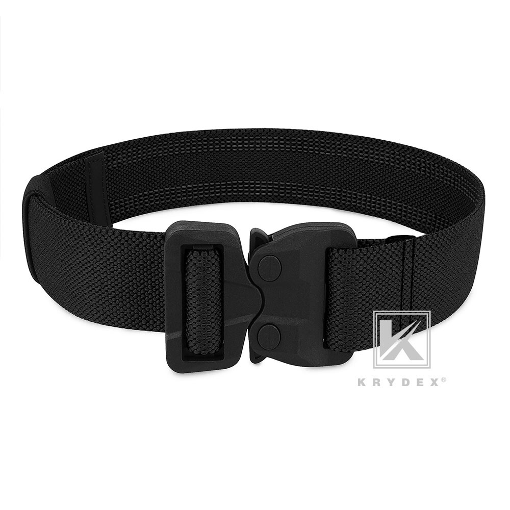 KRYDEX Thigh Strap Elastic Leg Strap Quick Release Black for Leg Drop Holster