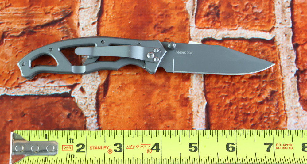 Gerber Paraframe Folding Knife Stainless Plain Edge READ