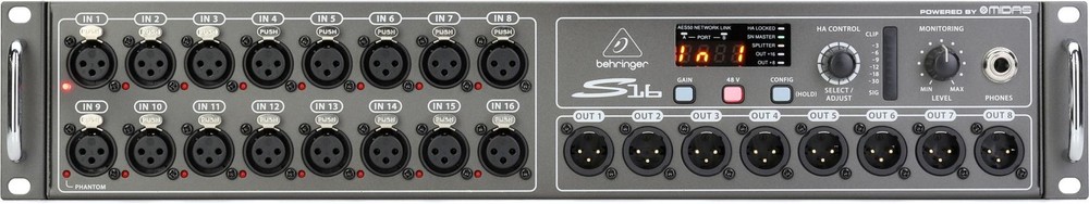 Behringer S16 16-channel Digital Snake