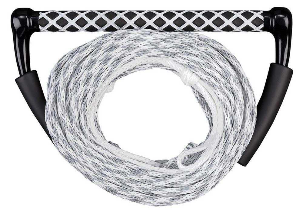 Full Throttle Wakeboard/Kneeboard Rope with Handle,Grey