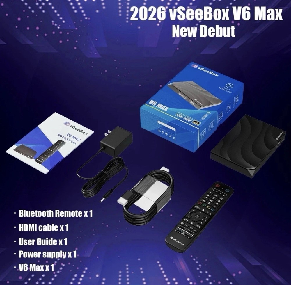 vSeeBox V6 Max - Authorized dealer
