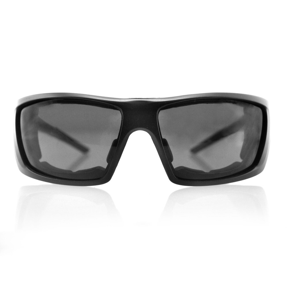 Bobster® Trident Matte Black Frame Polarized Smoked-Amber-Clear