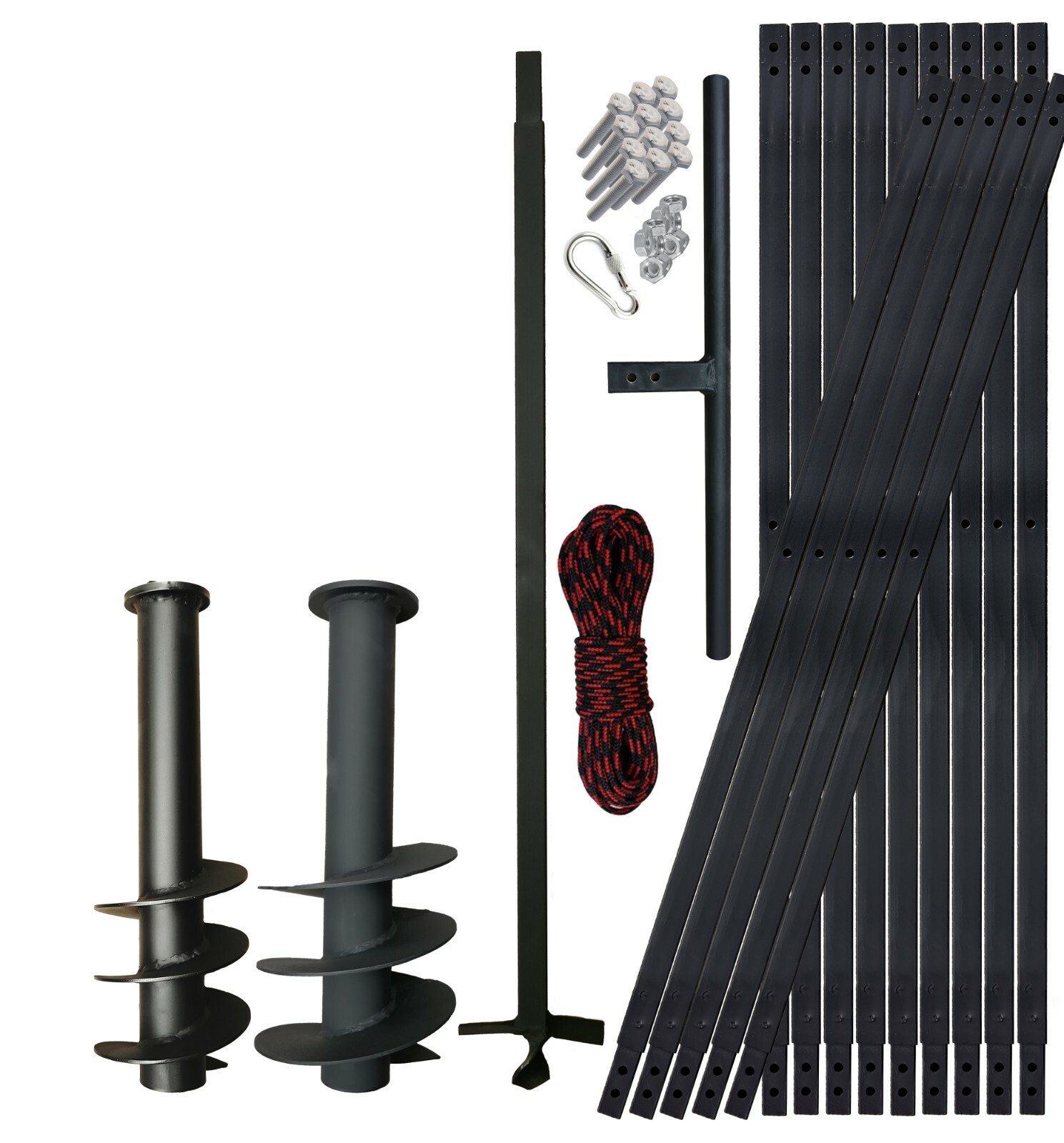 WATER WELL DRILLING EQUIMPENT KIT HAND WELL AUGER DIY 3 - 55 FT + Bailer