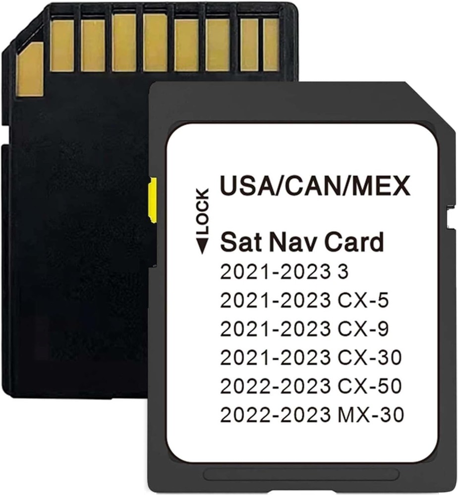 CX-30 Latest Navigation SD Card Map Update, TD2K66EZ1B Navigation Accessories...