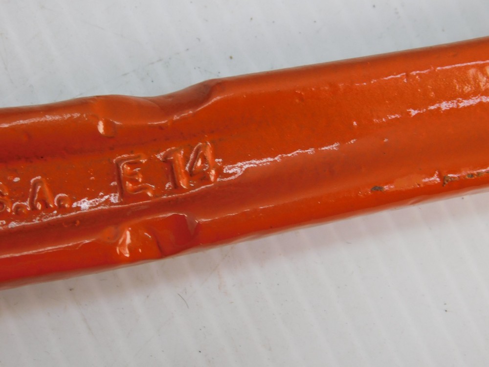 Ridgid Offset Pipe Wrench, E14, Heavy Duty, Restored