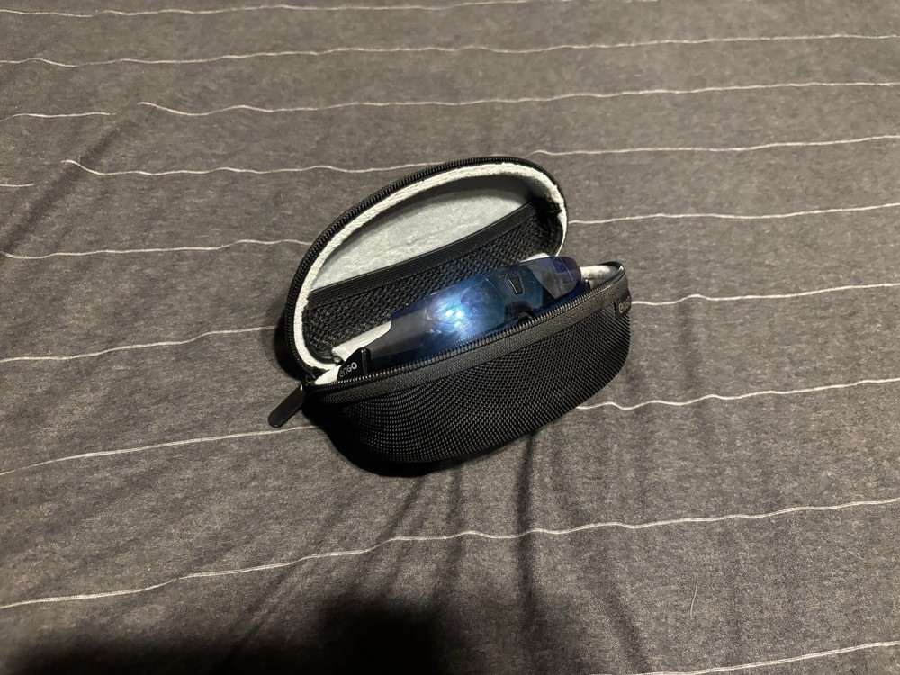 Engo engo2 AR Smart Glasses Bluetooth Deep Blue Mirror Lens with Case