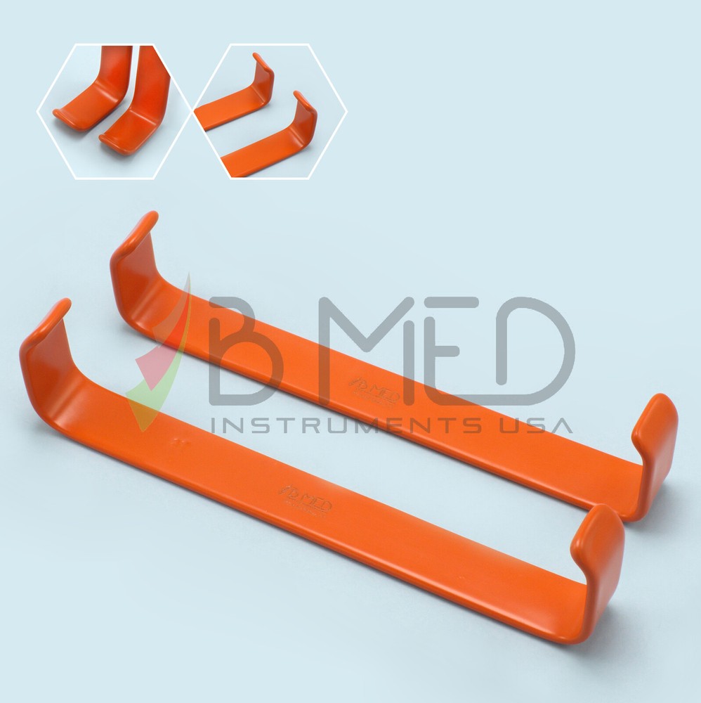 Farabeuf Retractor Set Insulated Double Ended Surgical Plastic Surgery