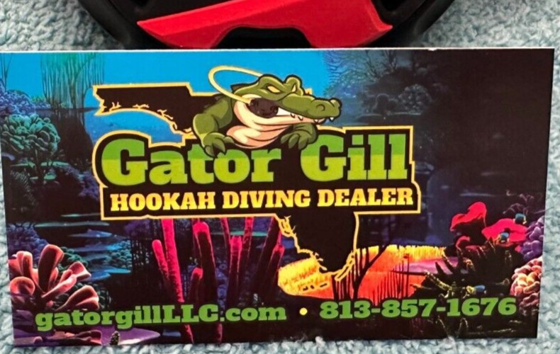 Hookah Diving in-line Filter fits all Milton 1/4 npt No tools needed dive ready