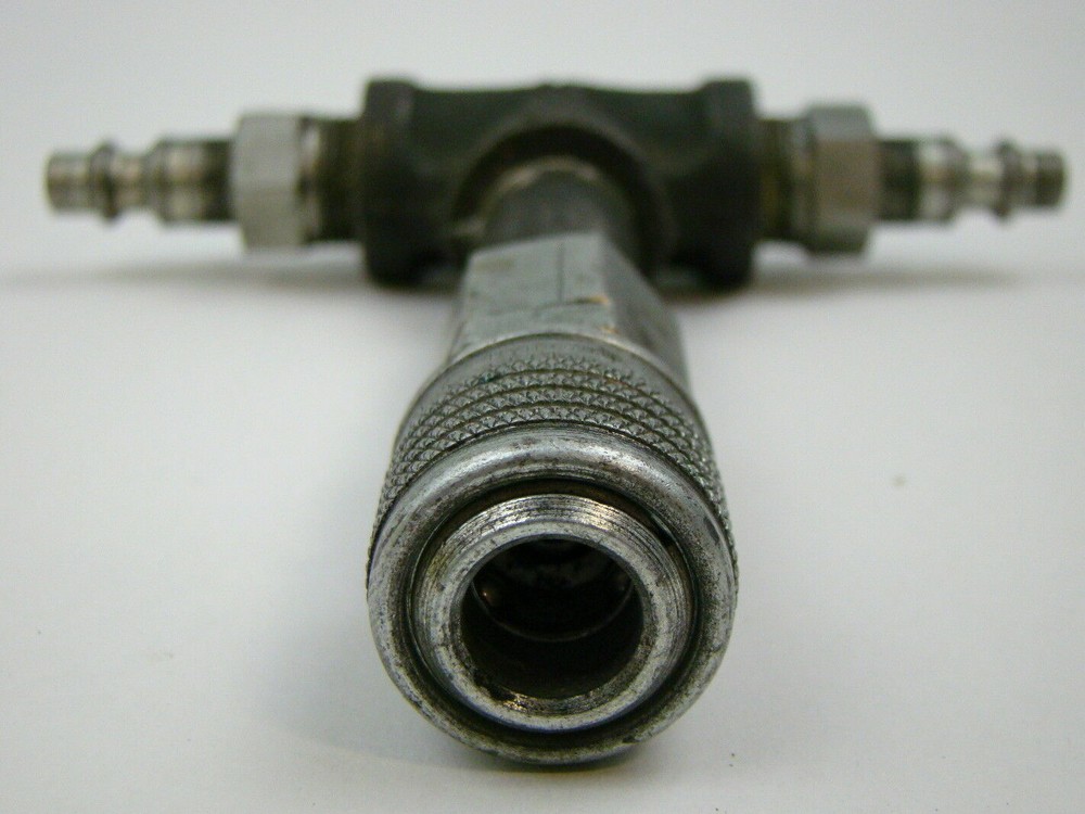 Air Pneumatic Quick Connect T Coupler 3/8 "