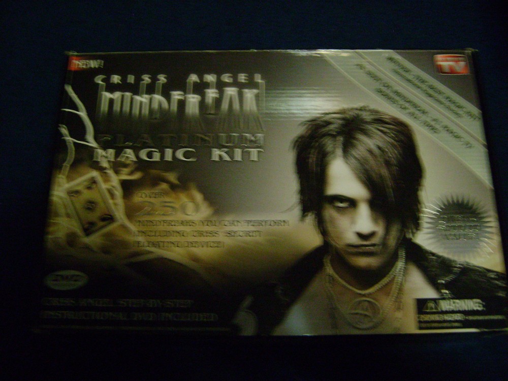 CRISS ANGEL MINDFREAK PLATINUM MAGIC SET - COMPLETE