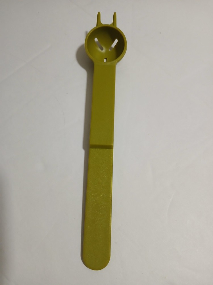 Olive Green Tupperware Olive Picker.