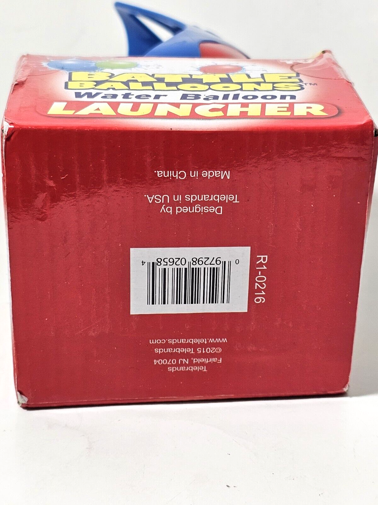 BATTLE BALLOONS WATER BALLOON LAUNCHER, NEW IN BOX, EXTENDS THROW RANGE