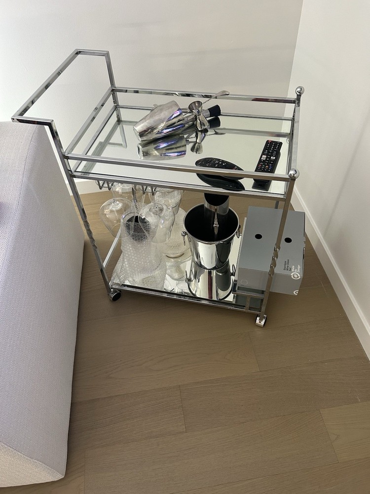 Bar Cart- Glass