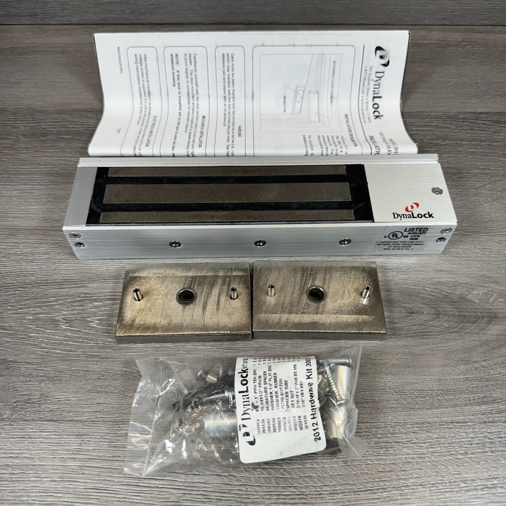 Dynalock 2012-US28 2000 Series 1200 LB Holding Force Single Electromagnetic Lock