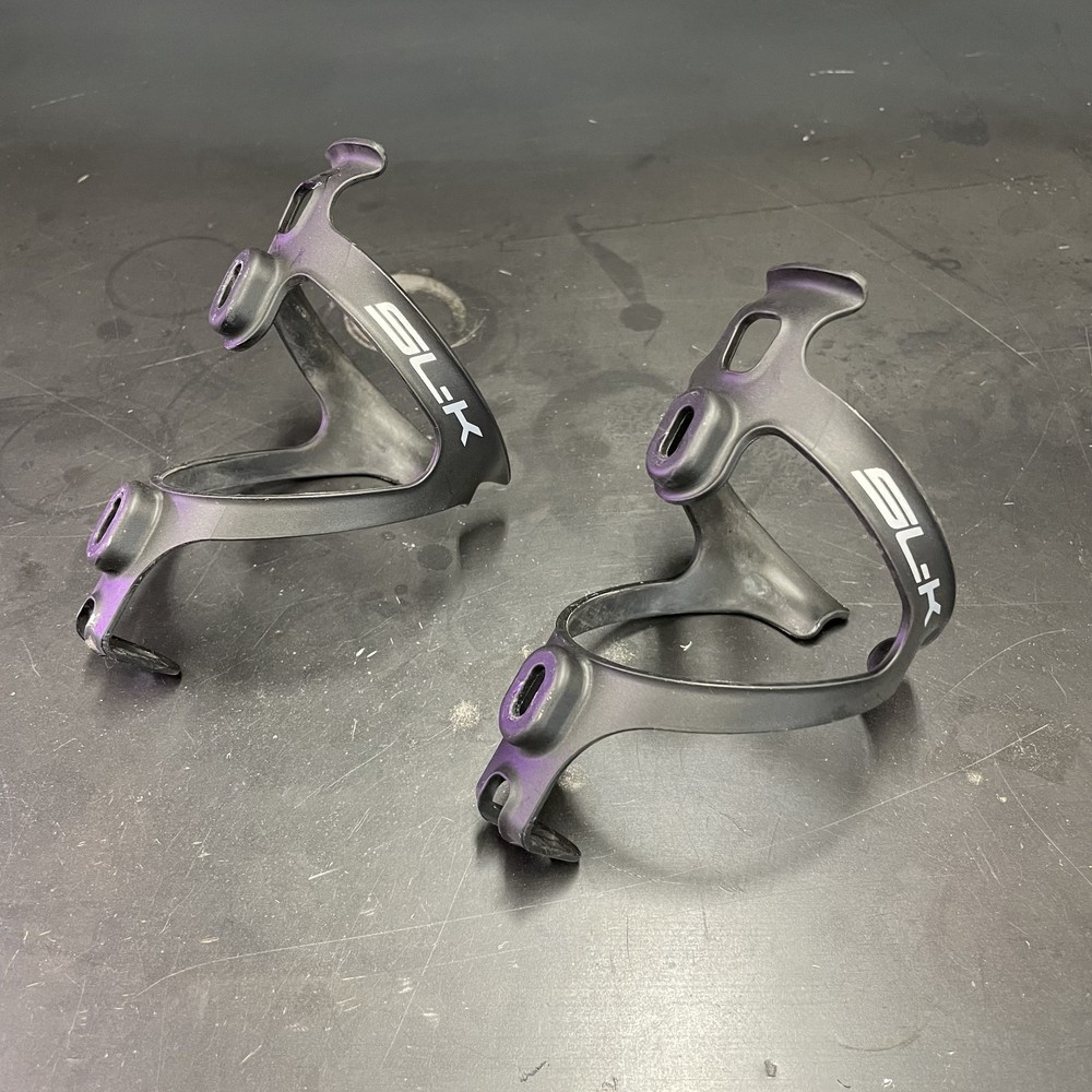 Black FSA SLK Bottle Cages - (2) - Used