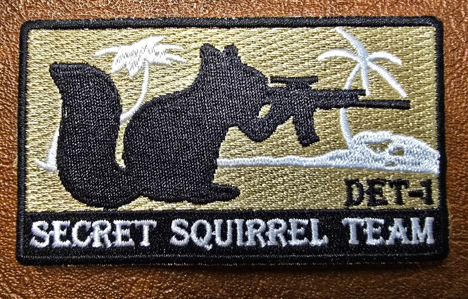 Secret Squirrel Team Detachment 1 -  Moral Tactical Patch