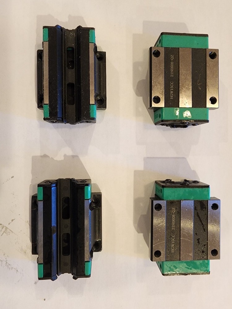 16 PC HGW15CC Slider Block Match Use HGR15 Linear Guide Rail