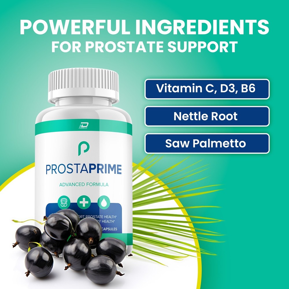 (5 Pack) ProstaPrime Prostate Supplement for Men - Prosta Prime Bladder Pills