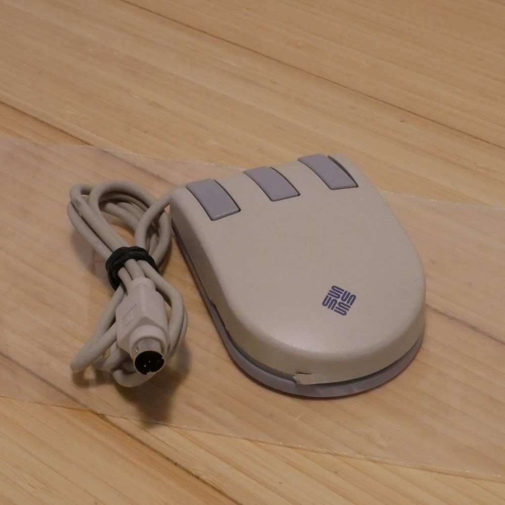 For Parts - Untested Sun 370-1398 Type 5 Optical 3-Button Mouse
