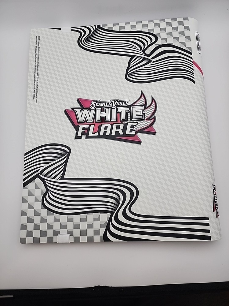 Pokémon 2025 White Flare Binder Only