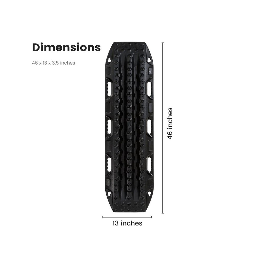MAXTRAX MKII Black Vehicle Recovery Board