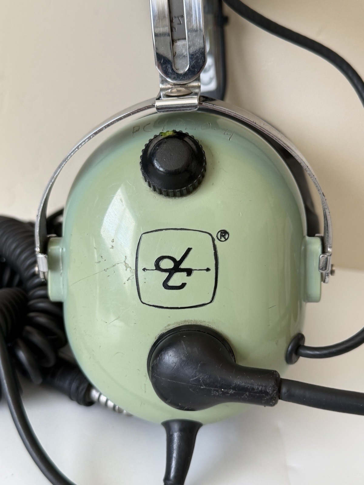 David Clark Aviation Headset Model H10-26 Noise Cancelling Microphone M7A