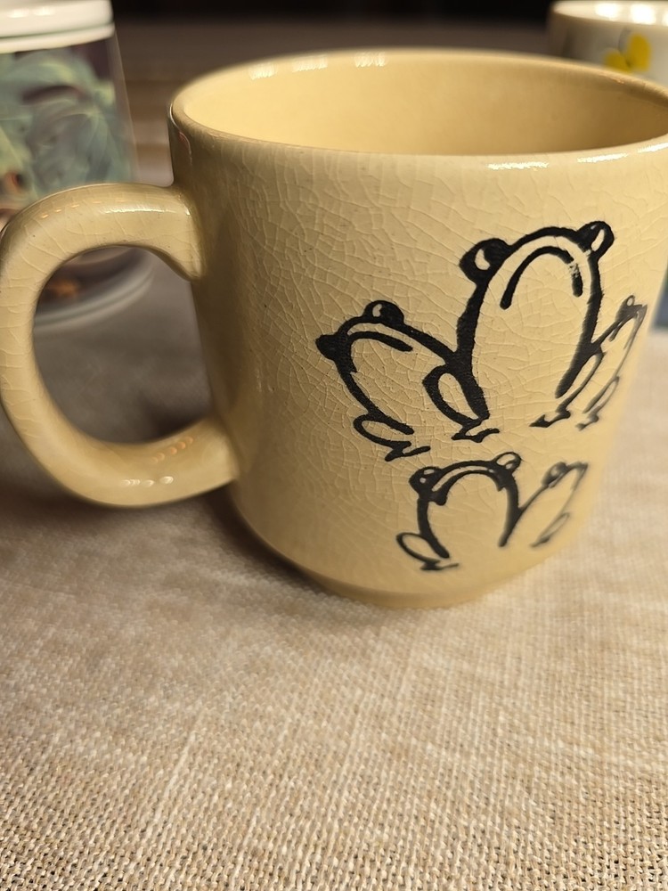 Vintage Frog Mugs