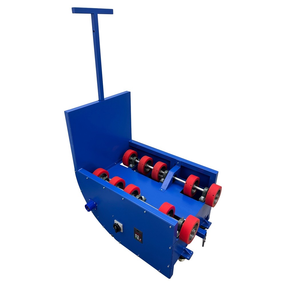 110V 200L Iron Drum Rotator Materials Mixer Drum Roller Reversing Machine