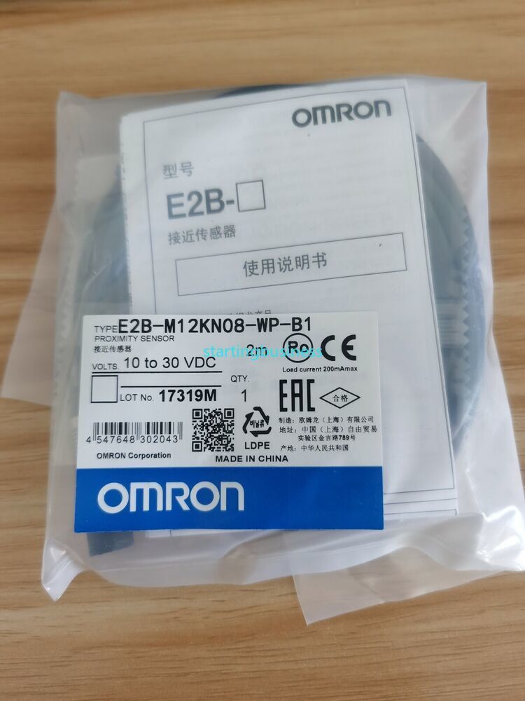 1PCS NEW For OMRON E2B-M12KN08-WP-B1 Proximity switch sensor fast shipping