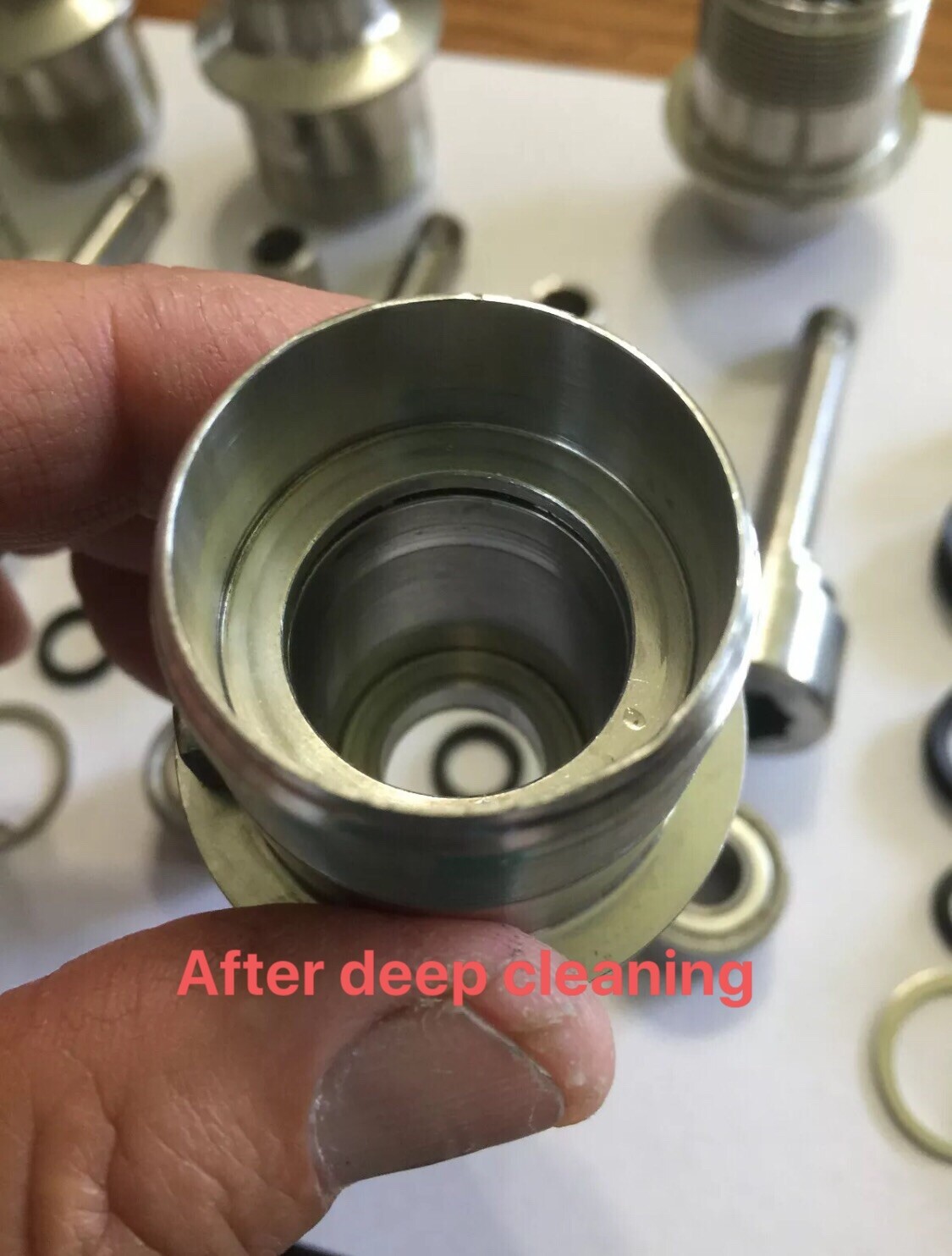 2 pieces Waring bearing 018386+V-seals REBUILD KIT for cb6 cb10 cb15 blender