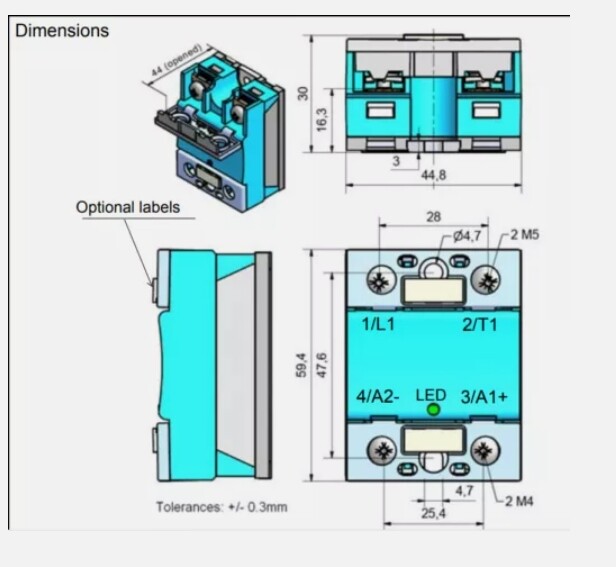 1PC NEW For Celduc Altech Solid State Relay SO942460 Fast delivery