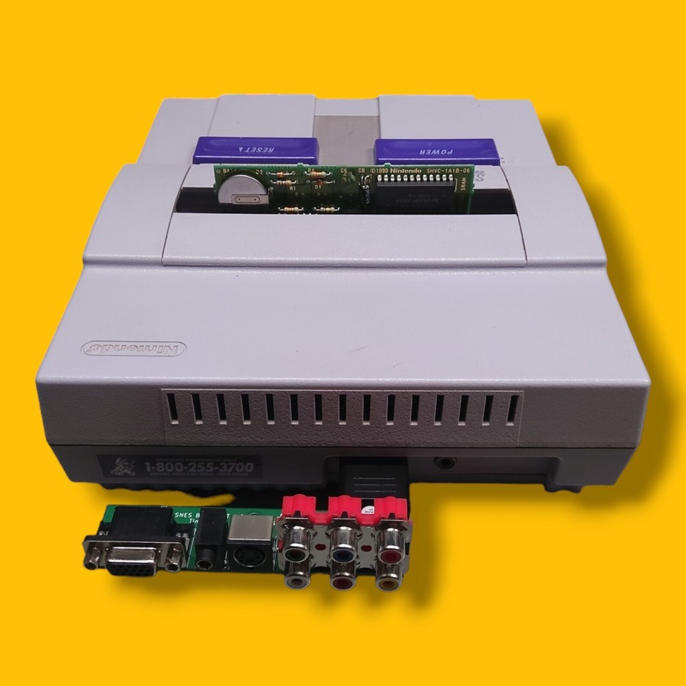 Nintendo SNES Tinkerplunk's Composite S-Video RGB Breakout Adapter