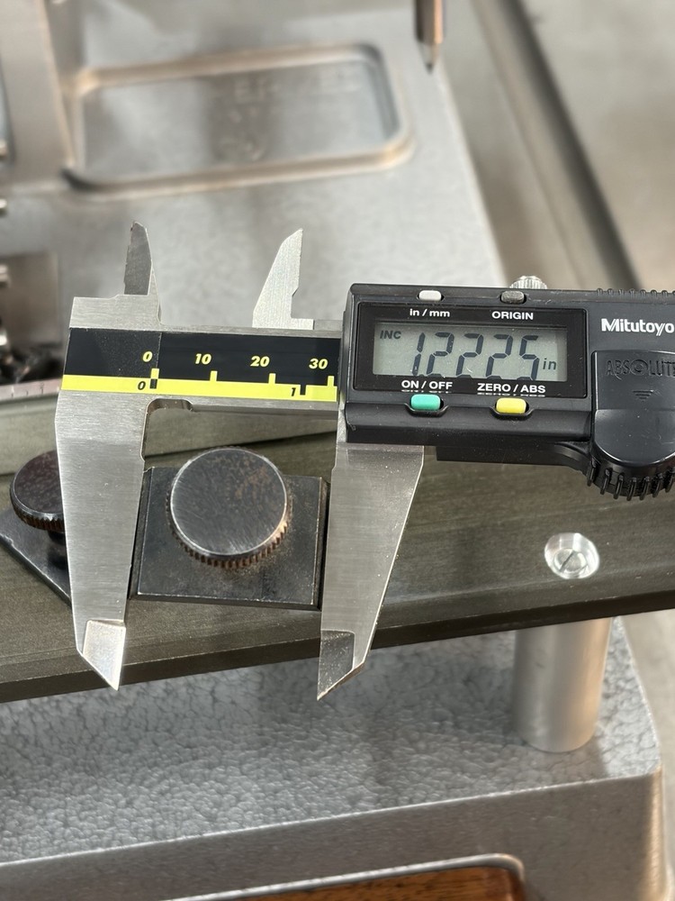 1 PAIR COPY STOPS FOR NEW HERMES 1 1/4" FONT TRAY X-LARGE KNOBS AND HEIGHT