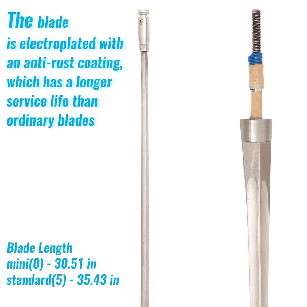 Fencing Electric Weapon - Electric Epee Sword with Electroplated Rust-Proof B...