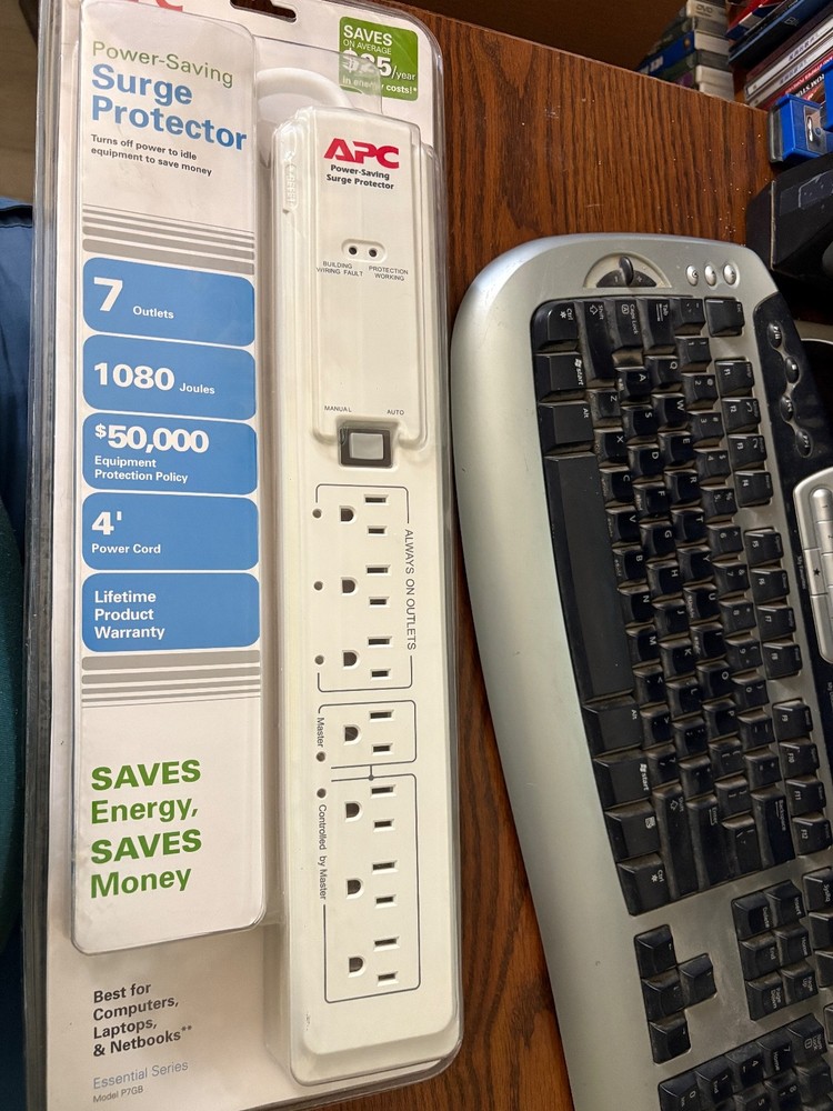 APC Surge Protector  P7GB Sealed