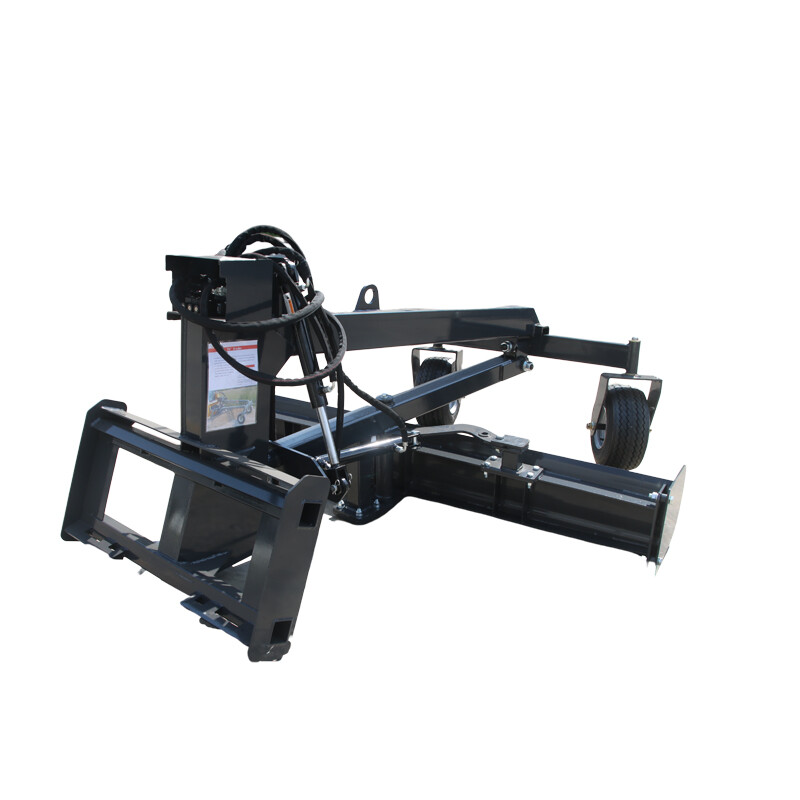 Wolfequip 96'' Skid Steer Grader Grading Quick Attach Hydraulic Blade Attachment