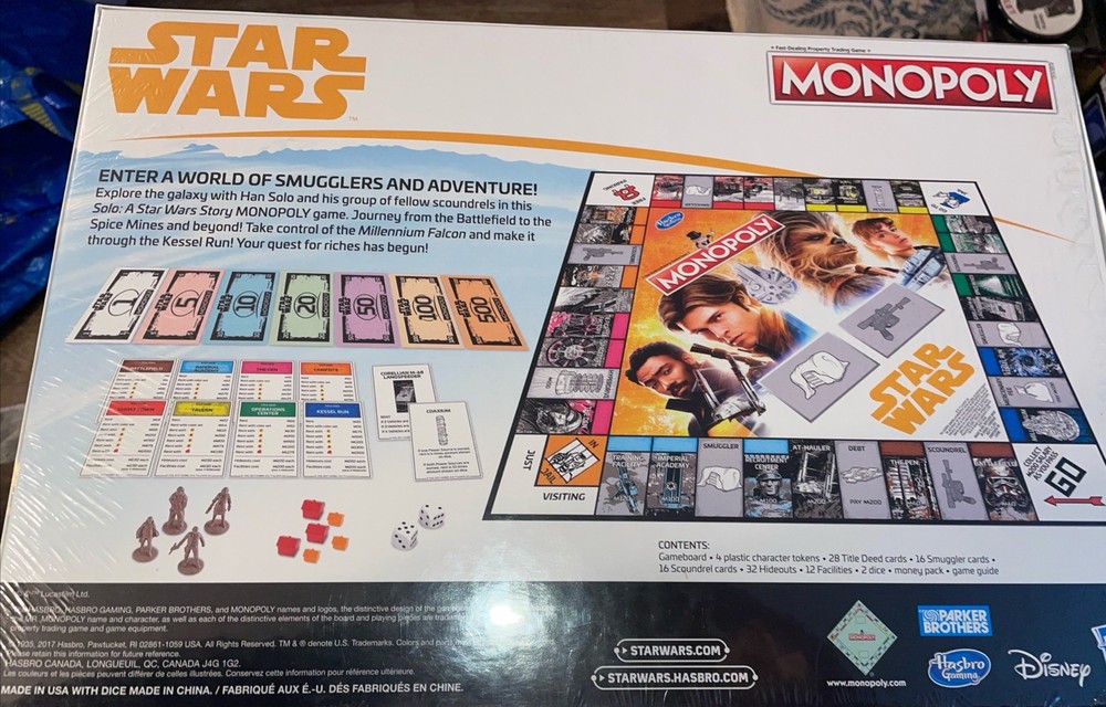 Solo Monopoly Board Game Sealed