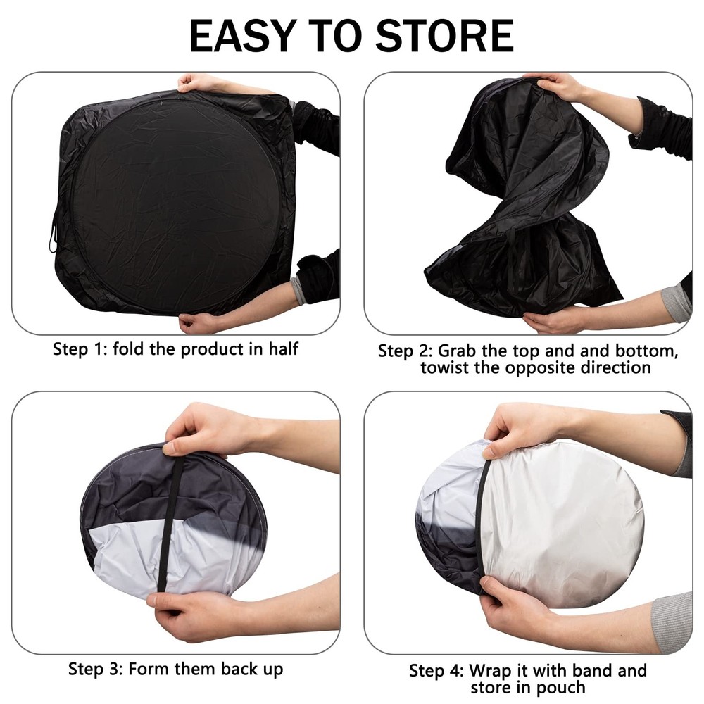 Car Windshield Sun Shade Large Front Protection from UV Rays
